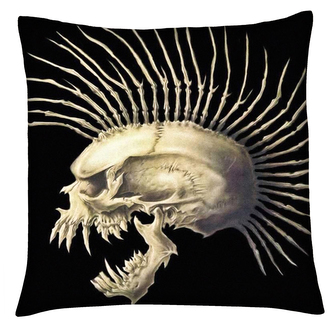 Polštář PUNKOVÁ LEBKA Mybesthome 40x40 cm