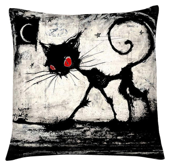 Polštář s motivem kočky 21 Mybesthome 40x40 cm
