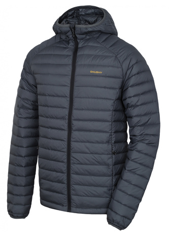 Pánská péřová bunda Dreeser M tm. šedá - XL