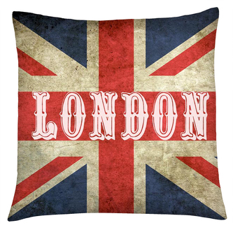 Polštář HDR LONDON Mybesthome 40x40 cm