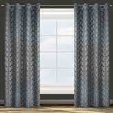 Dekorační vzorovaný závěs "BLACKOUT" zatemňující PABLO 140x250 cm šedá/stříbrná, (cena za 1 kus) MyBestHome