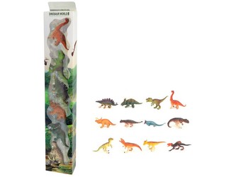 MaDe Dinosauři, 6 ks, 7x4x46cm