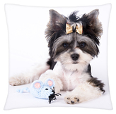 Polštář s motivem psa 28 jorkšírský teriér Mybesthome 40x40 cm