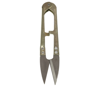 Štipky - nůžky odstřihovací - kovové - 11x3 cm