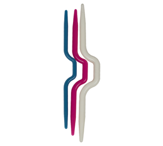 Jehlice pomocné platecí - mix barev - 11 cm délka - prohnuté