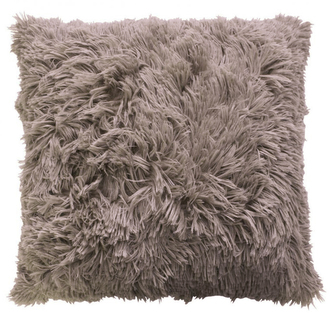 Polštář SHAGGYS 45x45cm světle hnědá MyBestHome