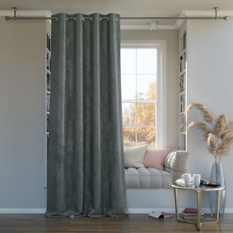 Dekorační závěs zatemňující GLAMOUR - BLACKOUT 140x250 cm šedá (cena za 1 kus) MyBestHome
