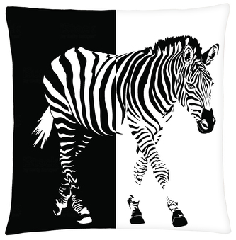 Polštář ANIMAL 30 - ZEBRA Mybesthome 40x40 cm