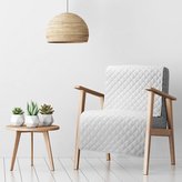 Přehoz na křeslo - sedačku ALICE bílá 70x160 cm Mybesthome