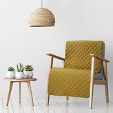 Přehoz na křeslo - sedačku ALICE mustard/hořčicová 70x160 cm Mybesthome