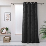 Dekorační velvet závěs PAVONE 135x250 cm (1 kus) černá, MyBestHome