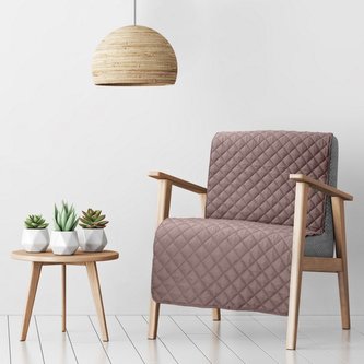 Přehoz na křeslo - sedačku ALICE růžová 70x160 cm Mybesthome