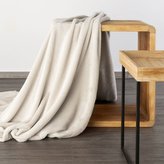 Přehoz na křeslo - mikrovláknový pléd ANDREA krémová 70x160 cm Mybesthome