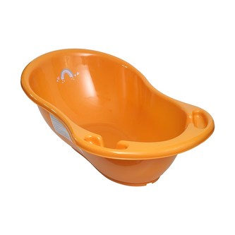 Anatomická vanička s výpustí 86 cm METEO hořčicová