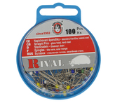 Špendlík napichovací - mix barev - 31x0,6 mm