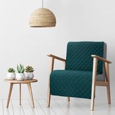 Přehoz na křeslo - sedačku ALICE tyrkysová 70x160 cm Mybesthome