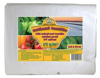 Textilie netkaná 1,6x10 m bílá (17 g/m2)