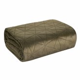 Přehoz na křeslo - sedačku LUIZA hnědá 70x160 cm Mybesthome