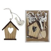 Dřevěné dekorační nářadí 10 ks D1472