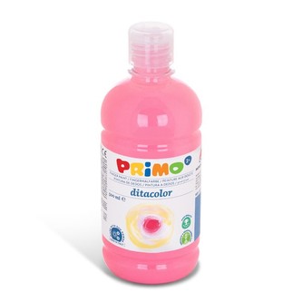 Prstová barva PRIMO, 500ml, růžová