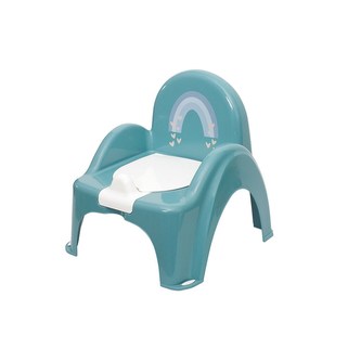 Dětský nočník s poklopem METEO tyrkysový