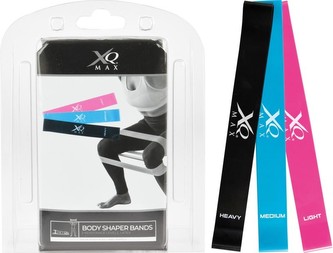 Odporová guma na cvičení XQMAX sada 3 kusy