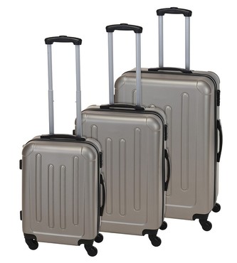 EXCELLENT Kufr cestovní na kolečkách sada 3 ks EXPLORER šampaň KO-K13000030