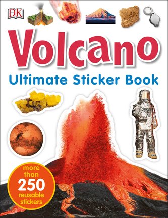 Ultimate Sticker Book: Volcano: More Than 250 Reusable Stickers