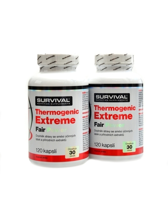 Survival - Thermogenic Extreme fair power 2 x 120 kapslí