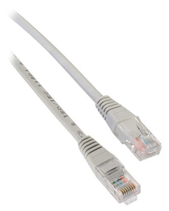 Solarix Kabel Patch UTP c6 10m šedý s och., non-snag-proof