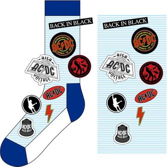 Pánské ponožky AC/DC: Icons (velikost EU 40-45)
