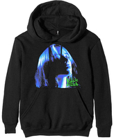 Pánská mikina Billie Eilish: Neon Shadow Blue (S) černá bavlna