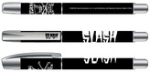 Plastové psací pero Slash: Black Logo (délka 13,5 cm)