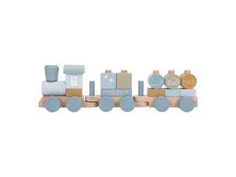 Vláček dřevěný Ocean Blue