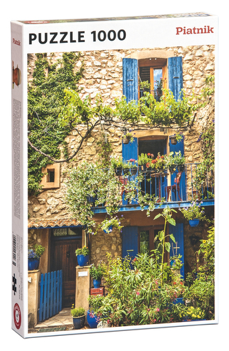 Puzzle 1000 d. Modrý balkon