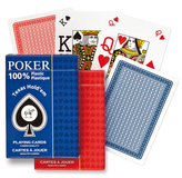 Poker - 100% Plastic Jumbo Index Speciál