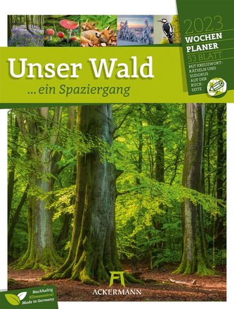 Unser Wald - Wochenplaner Kalender 2023