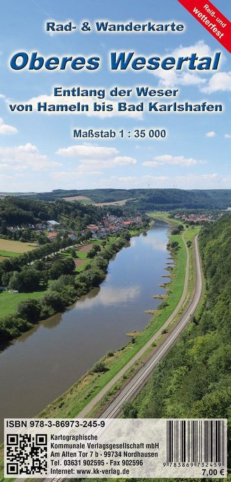 Oberes Wesertal 1:35 000