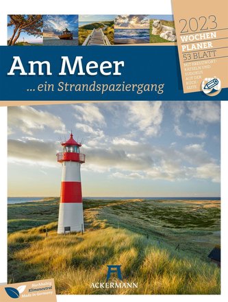 Am Meer - Wochenplaner Kalender 2023