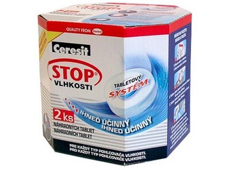 náplň do pohlcovače vlhkosti CERESIT CSV-AERO 360,2x450g tableta