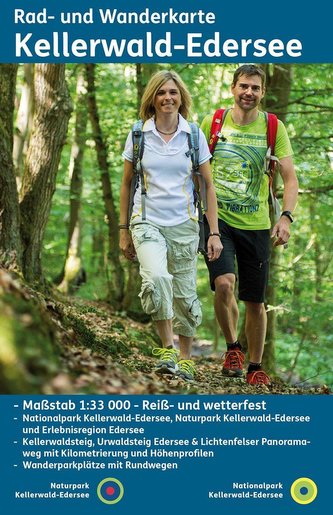 Naturpark Kellerwald-Edersee 1:33 000