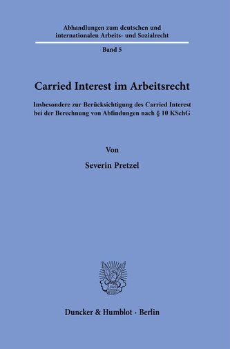 Carried Interest im Arbeitsrecht.
