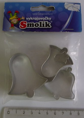 Vykrajovačka 732 sada 4ks zvonků