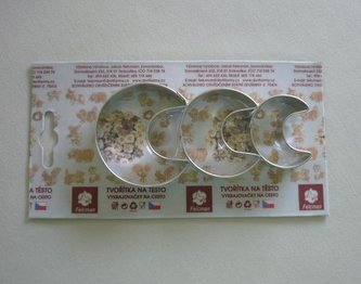 Vykrajovačka sada 3ks rohlíčky