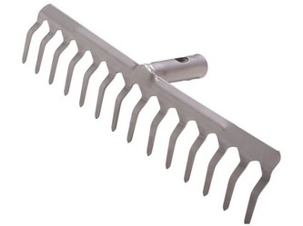 hrábě 14z d.38cm kov. KLIK