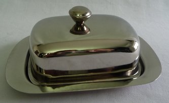 Máslenka nerez 18x12x7cm velká