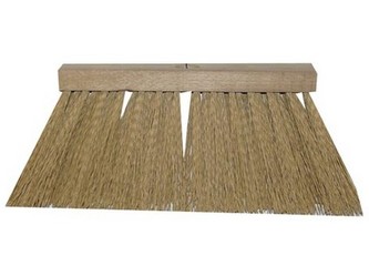 koště chodník.25x6, 25cm dřev., PVC vlákno 12cm, bez závitu