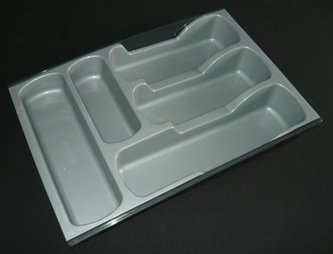 Příborník, šedo-černý, CURVER