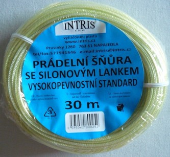 Prádelní šňůra se silonovým lankem 30m