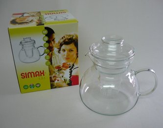 Konvice MARTA Simax 1,5l celoskleněná+sítko